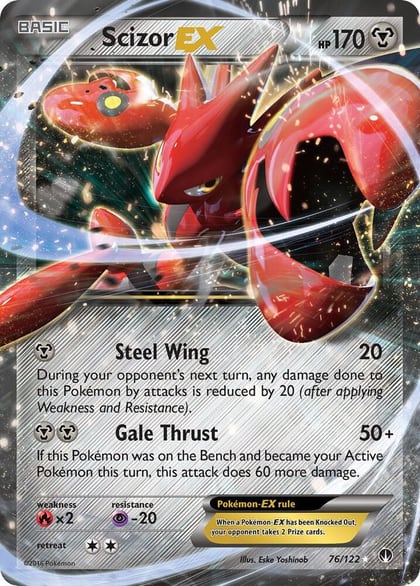 Scizor EX, XY - BREAKpoint 76/122