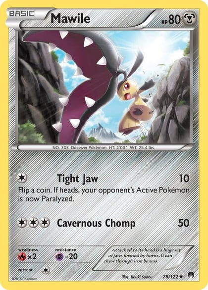 Mawile, XY - BREAKpoint 78/122