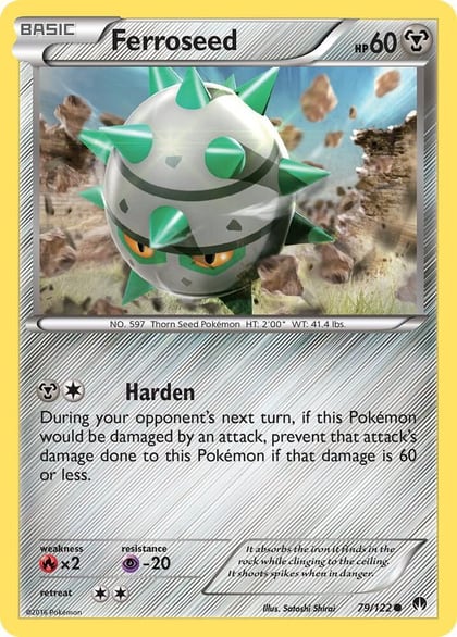 Ferroseed, XY - BREAKpoint 79/122