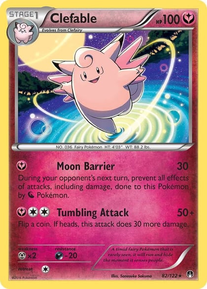 Clefable, XY - BREAKpoint 82/122