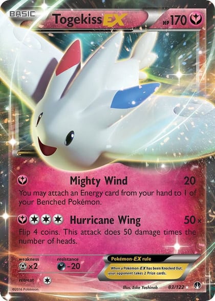 Togekiss EX, XY - BREAKpoint 83/122