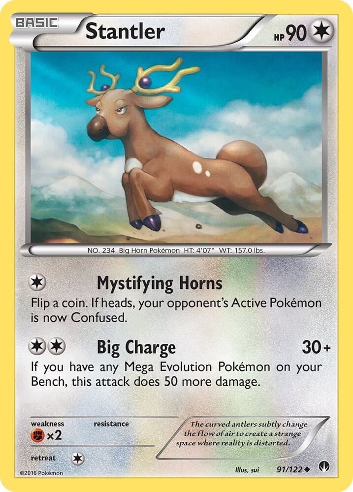 Stantler, XY - BREAKpoint 91/122