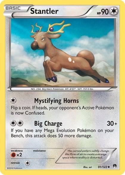 Stantler, XY - BREAKpoint 91/122