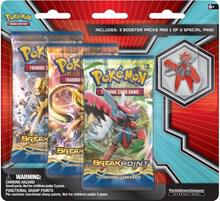 BREAKpoint Collector Pin 3 Pack Blister [Mega Scizor], XY - BREAKpoint P117269
