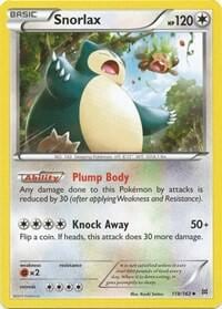 Snorlax, XY - BREAKthrough 118/162