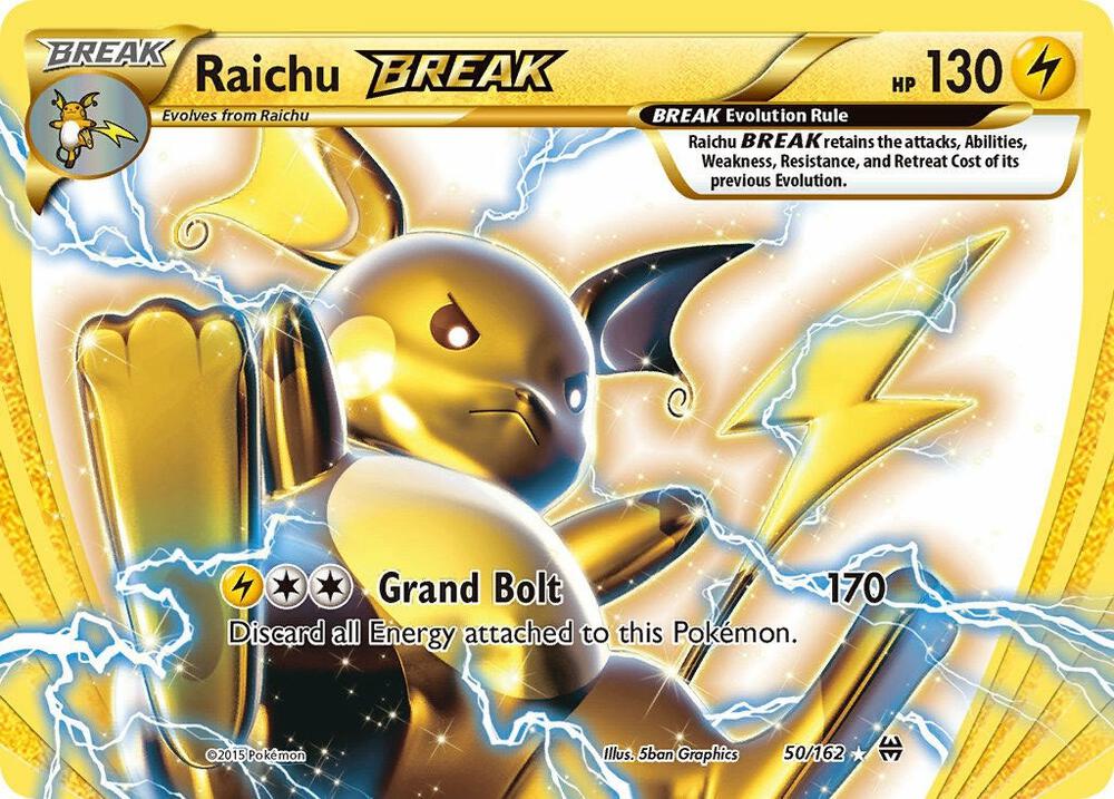 Raichu BREAK, XY - BREAKthrough 50/162