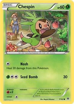 Chespin (7), XY - BREAKthrough 7/162