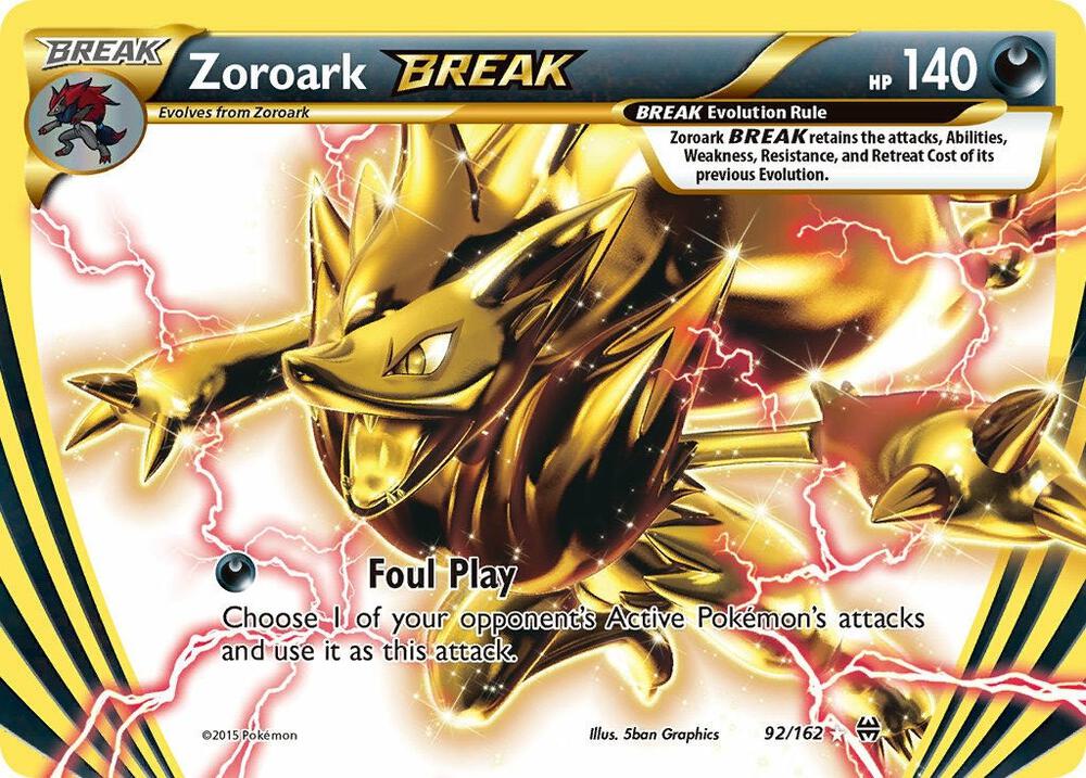 Zoroark BREAK, XY - BREAKthrough 92/162