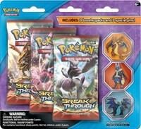 BREAKthrough Mega Evolution 3 Pin Blister, XY - BREAKthrough P107111