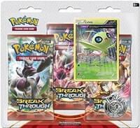 BREAKthrough 3 Pack Blister [Celebi], XY - BREAKthrough P108636