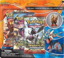 BREAKthrough Collector Pin 3 Pack Blister [Mega Blaziken], XY - BREAKthrough P117275