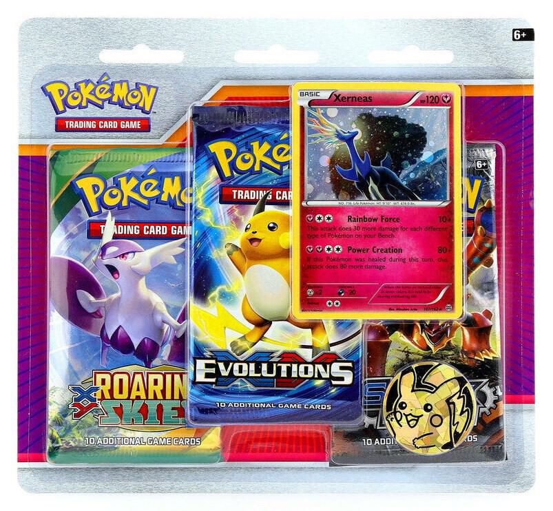 XY 3 Pack Blister [Xerneas], XY - BREAKthrough P228155