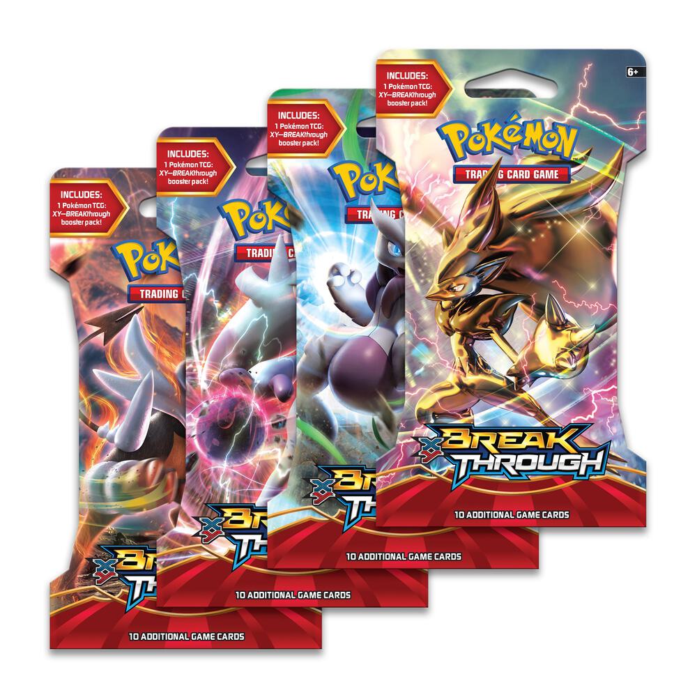 BREAKthrough Sleeved Booster Pack Art Bundle [Set of 4], XY - BREAKthrough P276596