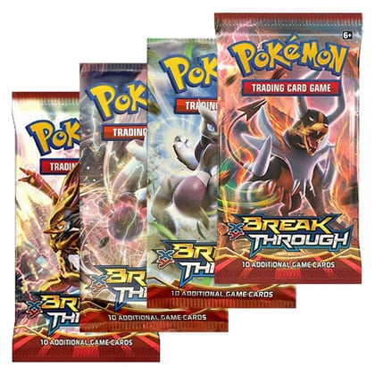 BREAKthrough Booster Pack Art Bundle [Set of 4], XY - BREAKthrough P531445