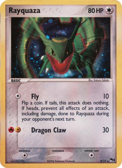 Rayquaza - 003/017 (2006), Blister Exclusives 003/017