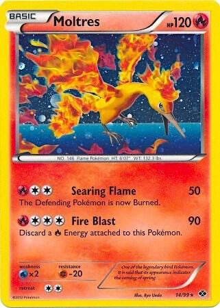 Moltres - 14/99 (Next Destinies), Blister Exclusives 014/099