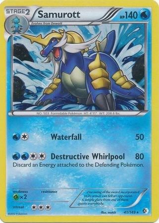 Samurott - 41/149 (Cosmos Holo), Blister Exclusives 041/149