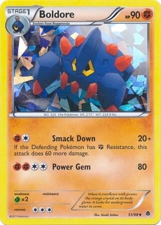 Boldore - 51/98 (Cracked Ice Holo), Blister Exclusives 051/098