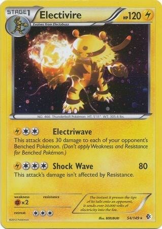 Electivire - 54/149 (Cosmos Holo), Blister Exclusives 054/149