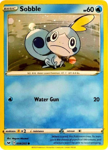Sobble - 54/202 (Cosmos Holo), Blister Exclusives 054/202