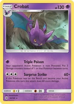 Crobat - 56/149 (Cosmos Holo), Blister Exclusives 056/149