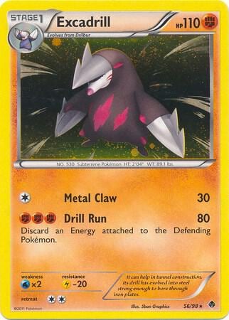 Excadrill - 56/98 (Cosmos Holo), Blister Exclusives 056/098