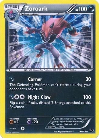 Zoroark - 73/146 (Cosmos Holo), Blister Exclusives 073/146