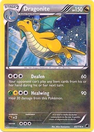 Dragonite - 83/116 (Cosmos Holo), Blister Exclusives 083/116