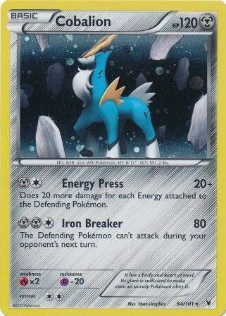 Cobalion - 84/101 (Cosmos Holo), Blister Exclusives 084/101