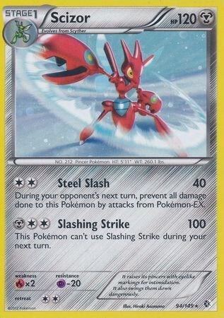 Scizor - 94/149 (Cosmos Holo), Blister Exclusives 094/149