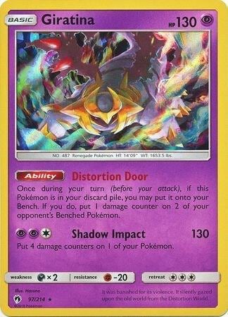 Giratina - 97/214 (Cosmos Holo), Blister Exclusives 097/214
