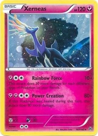 Xerneas - 107/162 (Cosmos Holo), Blister Exclusives 107/162