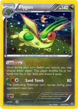 Flygon - 110/160 (Cosmos Holo), Blister Exclusives 110/160