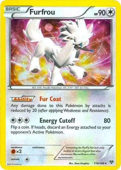 Furfrou - 114/146 (Cosmos Holo), Blister Exclusives 114/116