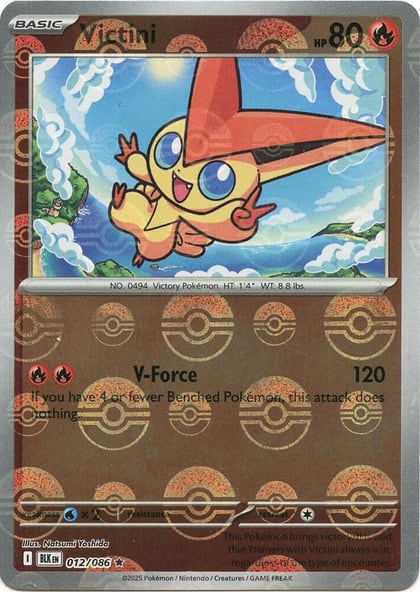 Victini (Poke Ball Pattern), SV: Black Bolt 012/086