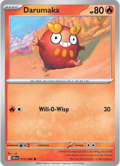 Darumaka, SV: Black Bolt 013/086