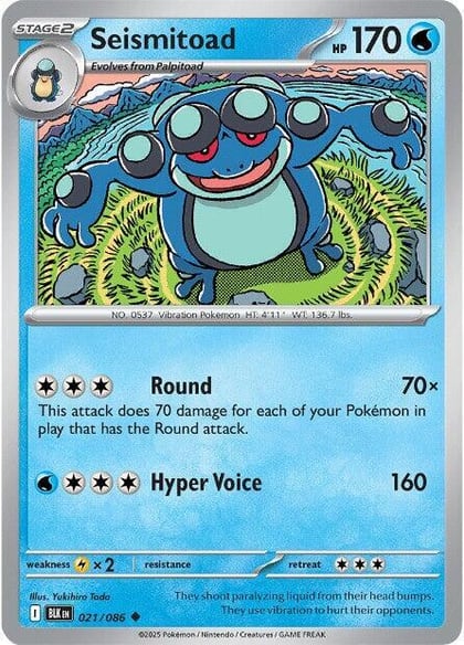 Seismitoad, SV: Black Bolt 021/086