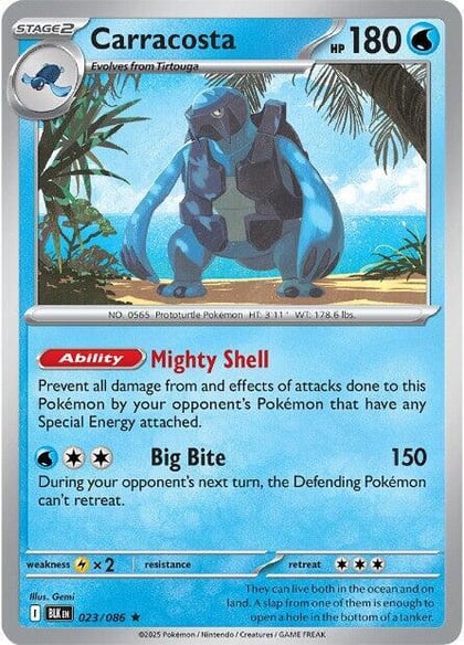 Carracosta, SV: Black Bolt 023/086