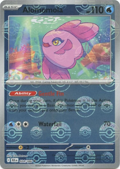 Alomomola (Poke Ball Pattern), SV: Black Bolt 024/086