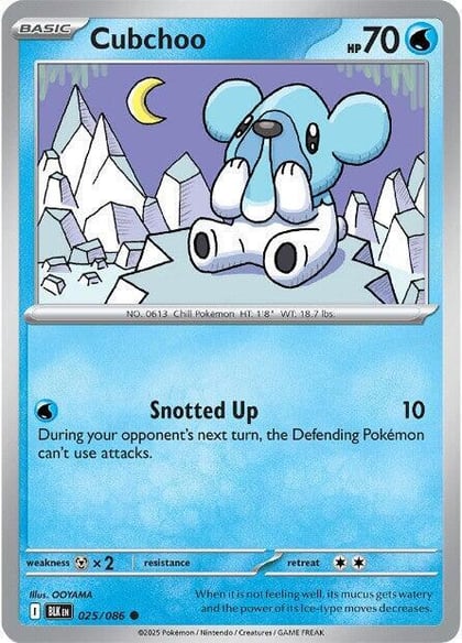 Cubchoo, SV: Black Bolt 025/086