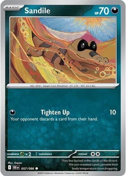 Sandile, SV: Black Bolt 057/086