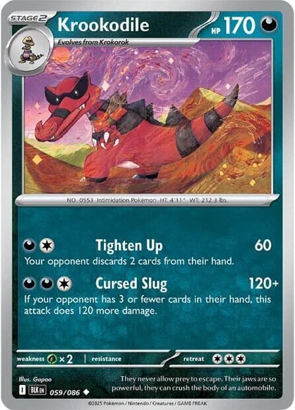 Krookodile, SV: Black Bolt 059/086