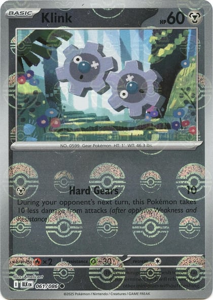 Klink (Poke Ball Pattern), SV: Black Bolt 061/086