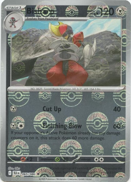 Bisharp (Poke Ball Pattern), SV: Black Bolt 065/086