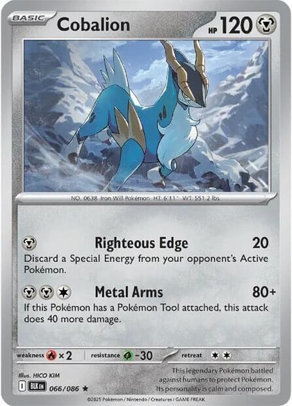 Cobalion, SV: Black Bolt 066/086