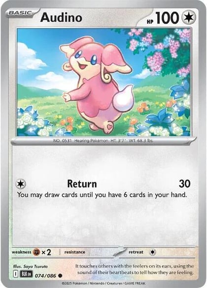 Audino - 074/086, SV: Black Bolt 074/086