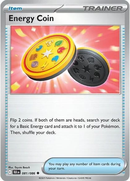 Energy Coin, SV: Black Bolt 081/086
