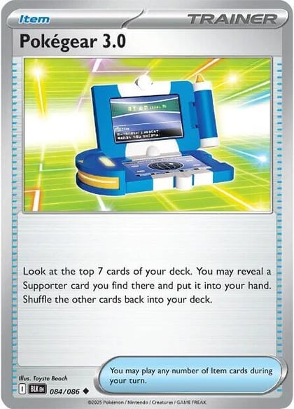 Pokegear 3.0, SV: Black Bolt 084/086