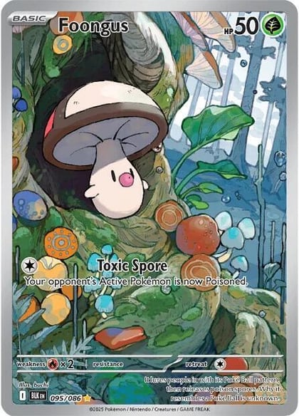 Foongus - 095/086, SV: Black Bolt 095/086