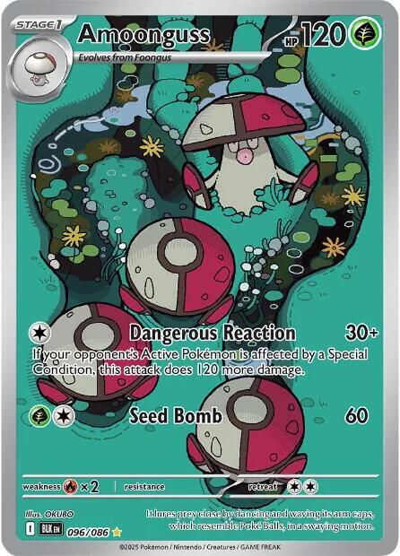 Amoonguss - 096/086, SV: Black Bolt 096/086